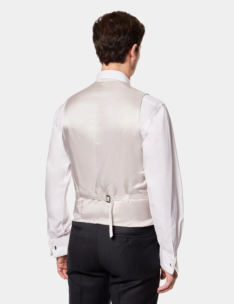 Tailored Fit Blue 1913 Morning Waistcoat thumbnail 6