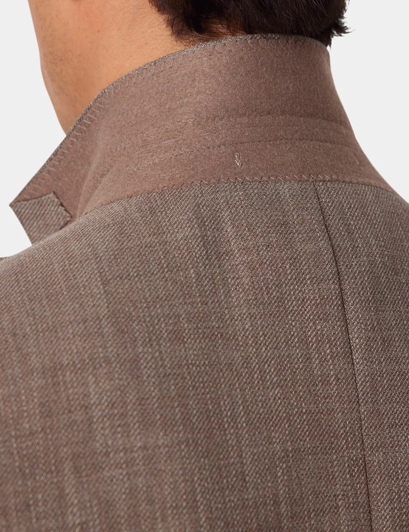 Tailored Fit Brown 1913 Blazer thumbnail 6