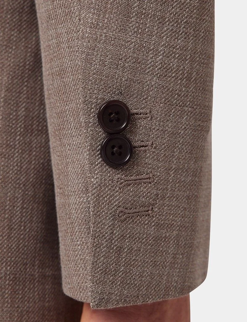 Tailored Fit Brown 1913 Blazer thumbnail 7