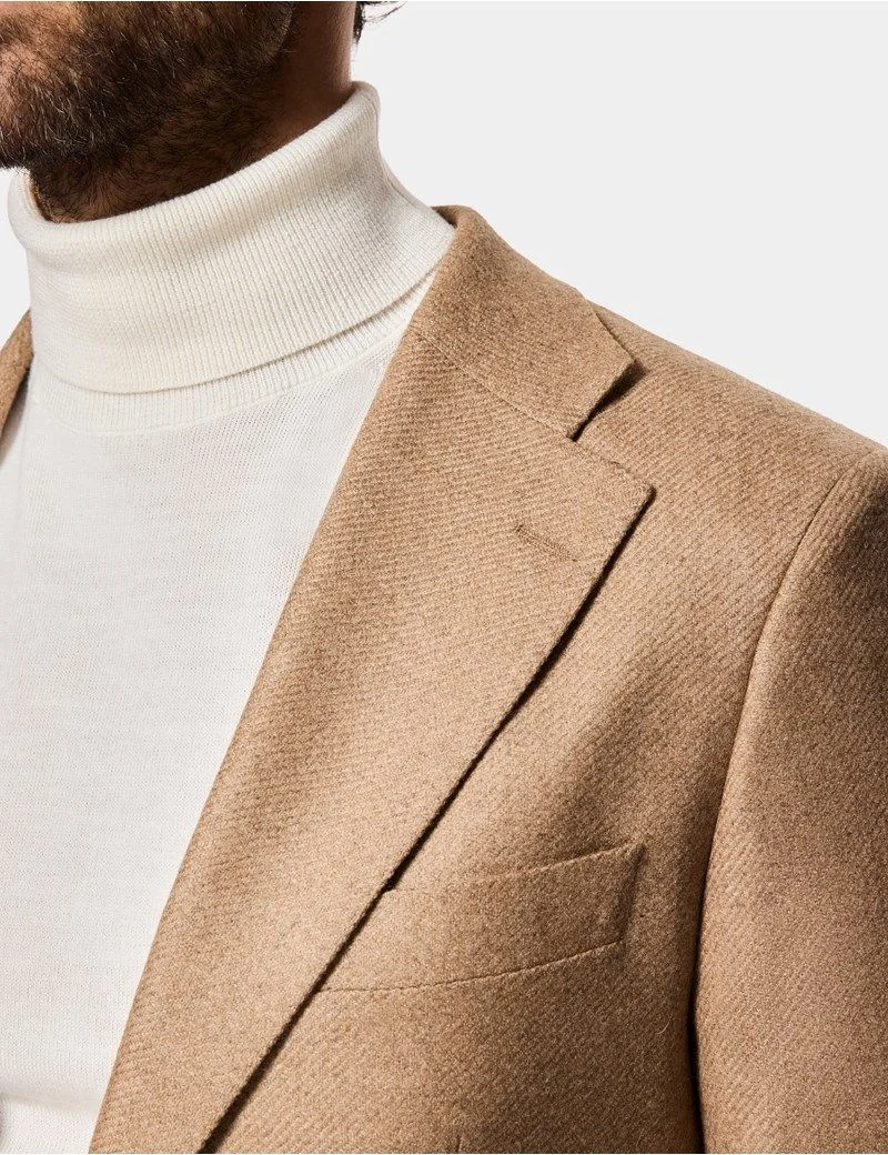 Tailored Fit Camel Twill 1913 Blazer thumbnail 4