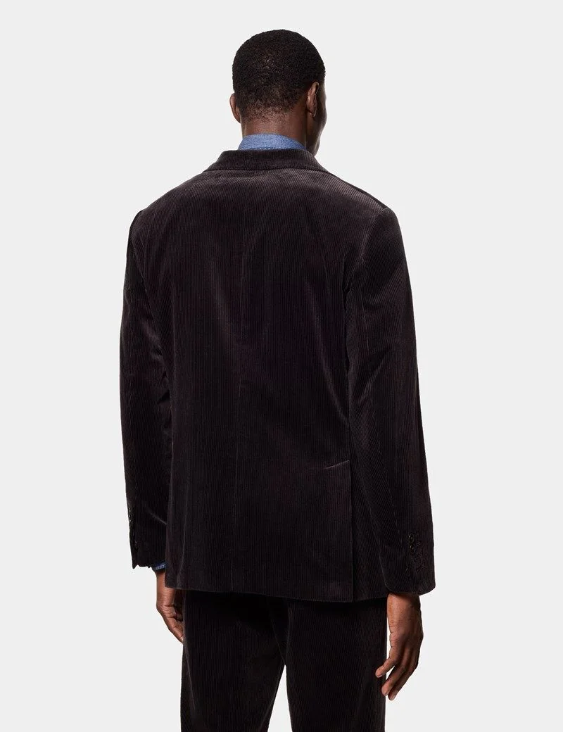Tailored Fit Chocolate Cord 1913 Suit thumbnail 10