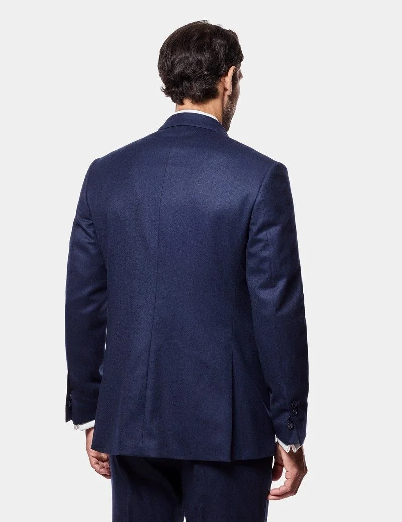Tailored Fit Dark Blue 1913 Suit Jacket thumbnail 3