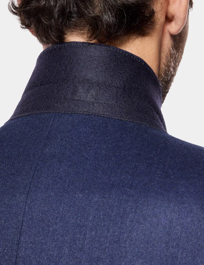 Tailored Fit Dark Blue 1913 Suit Jacket thumbnail 5
