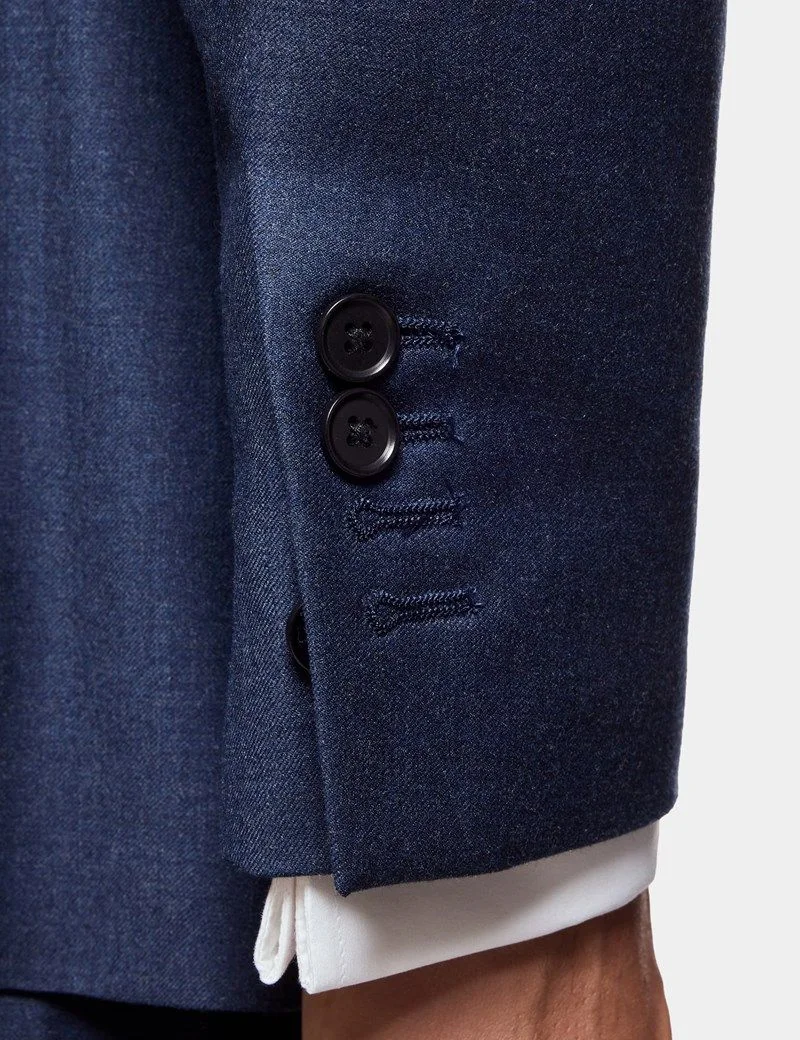 Tailored Fit Dark Blue Suit thumbnail 3