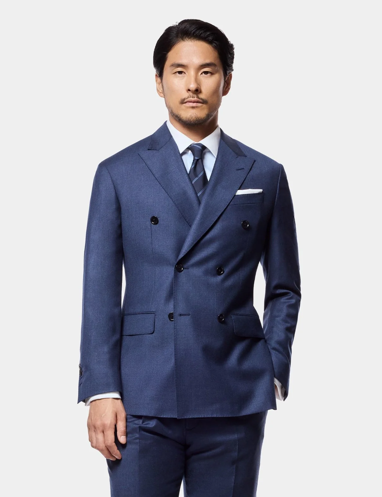 Tailored Fit Dark Blue Suit