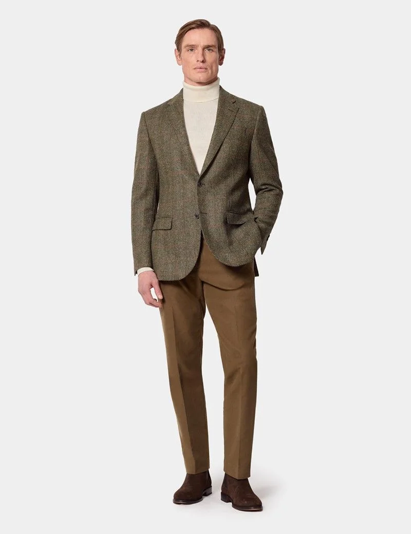 Tailored Fit Green Check 1913 Blazer thumbnail 6