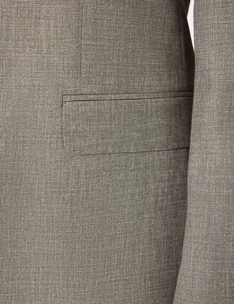 Tailored Fit Green Semi Plain 1913 Suit Jacket thumbnail 2