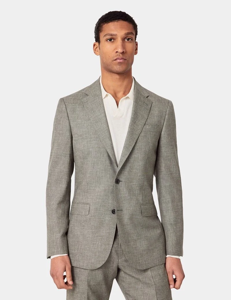 Tailored Fit Green Semi Plain 1913 Suit thumbnail 7