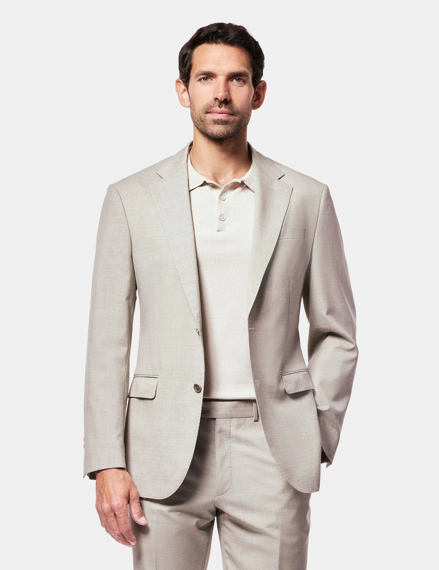 Tailored Fit Greige 1913 Suit Jacket primary image
