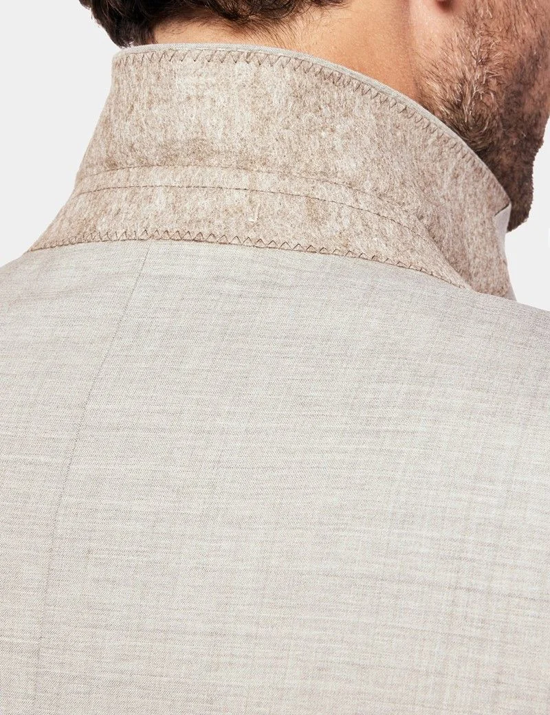 Tailored Fit Greige 1913 Suit thumbnail 2