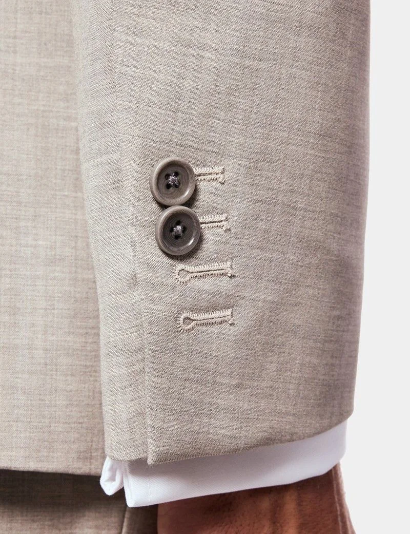 Tailored Fit Greige 1913 Suit thumbnail 3