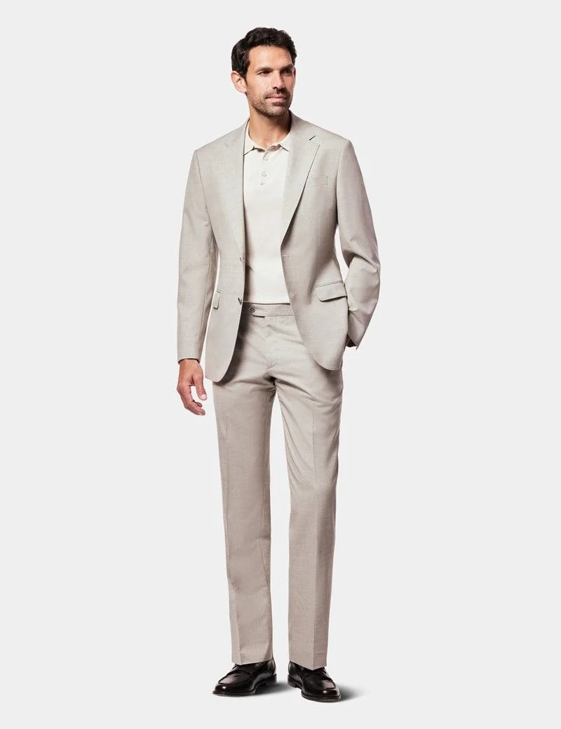 Tailored Fit Greige 1913 Suit thumbnail 7
