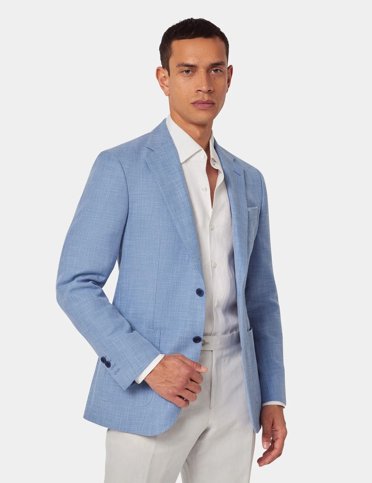 Tailored Fit Light Blue 1913 Blazer