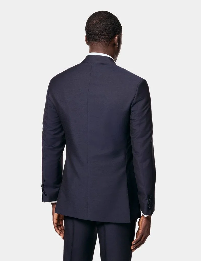 Tailored Fit Navy 1913 Suit Jacket thumbnail 6