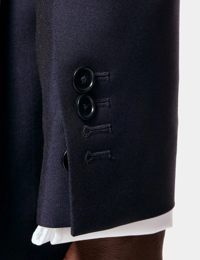 Tailored Fit Navy 1913 Suit Jacket thumbnail 8