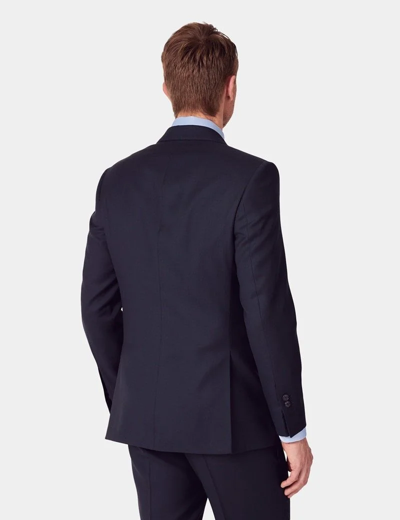 Tailored Fit Navy Birdseye 1913 Suit thumbnail 6