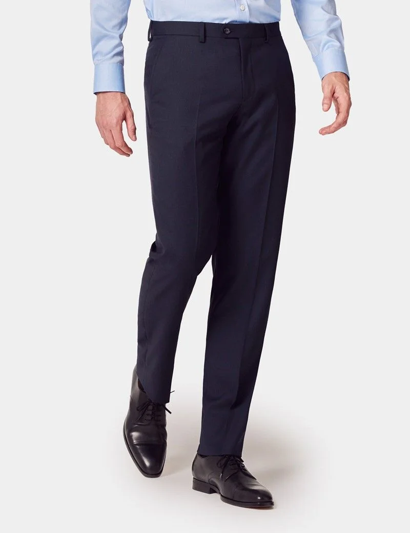 Tailored Fit Navy Birdseye 1913 Suit thumbnail 9