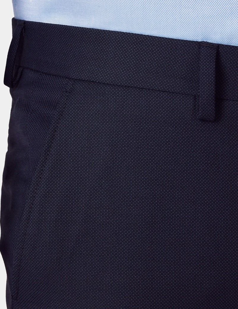 Tailored Fit Navy Birdseye 1913 Suit thumbnail 10
