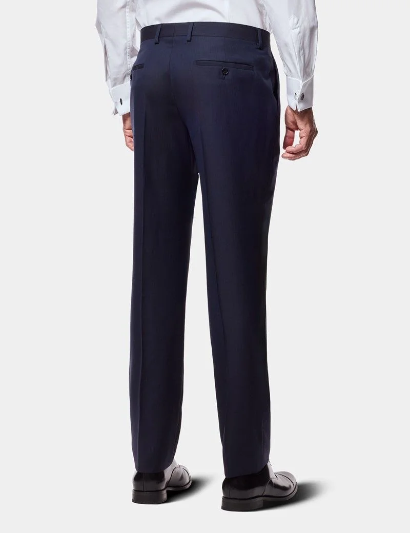 Tailored Fit Navy Pinstripe 1913 Suit Trousers thumbnail 4