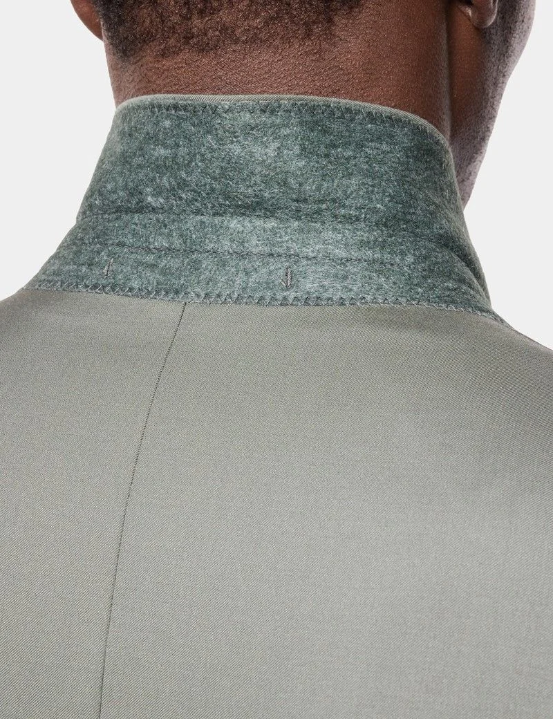 Tailored Fit Olive 1913 Suit thumbnail 3