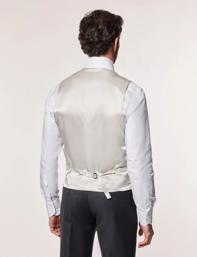 Tailored Fit Pink 1913 Morning Waistcoat thumbnail 5
