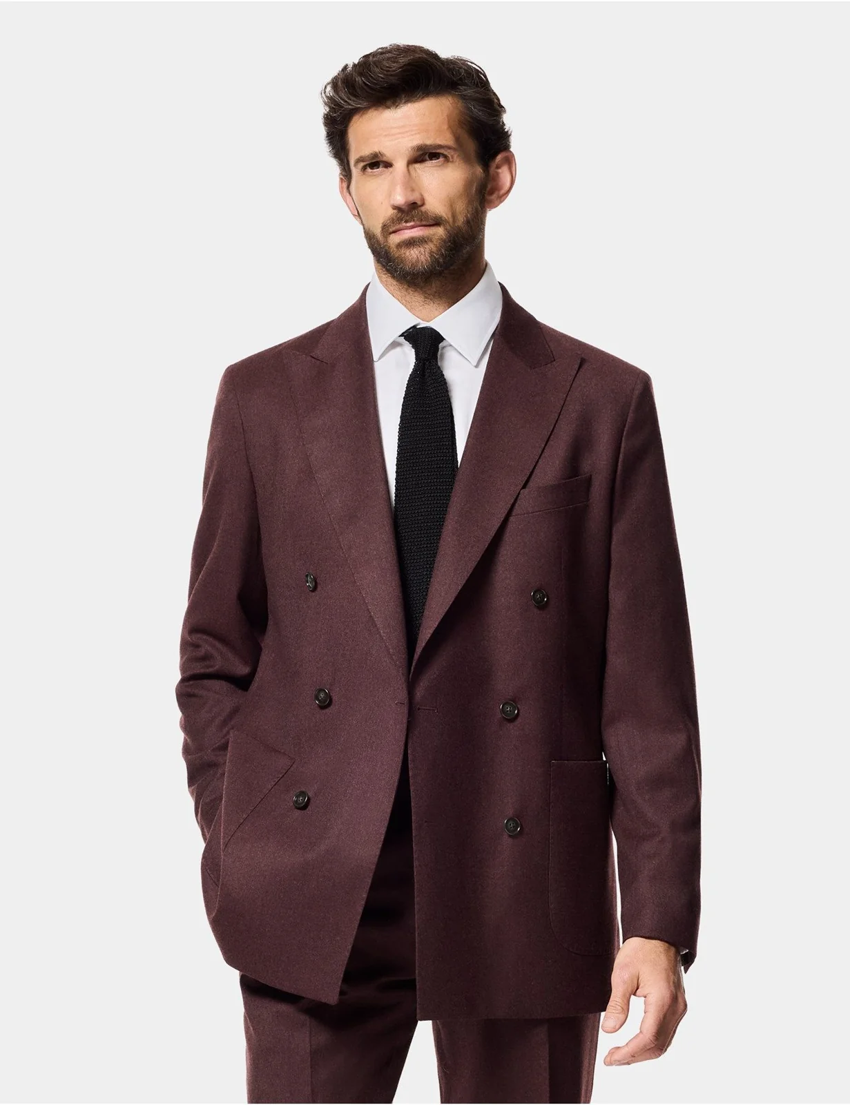 Tailored Fit Rust 1913 Suit Jacket primary image