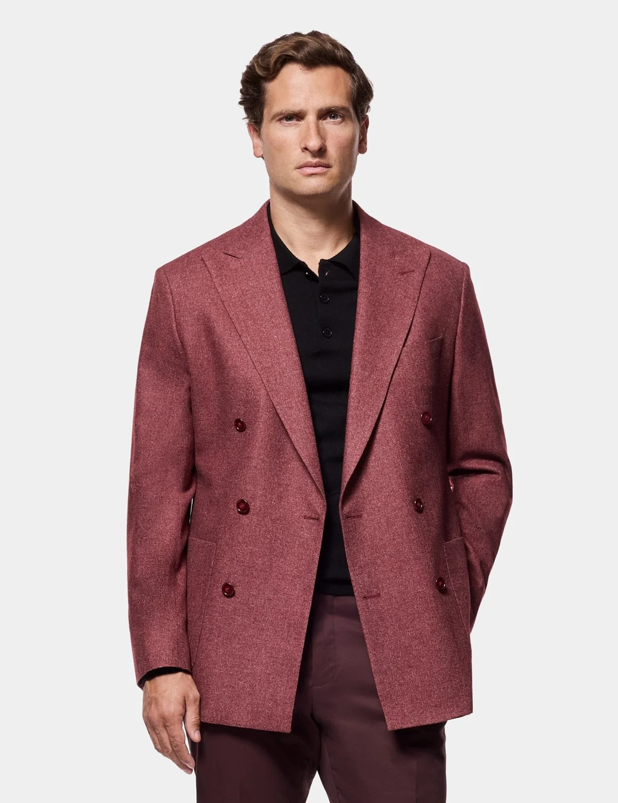 Tailored Fit Washed Red 1913 Blazer