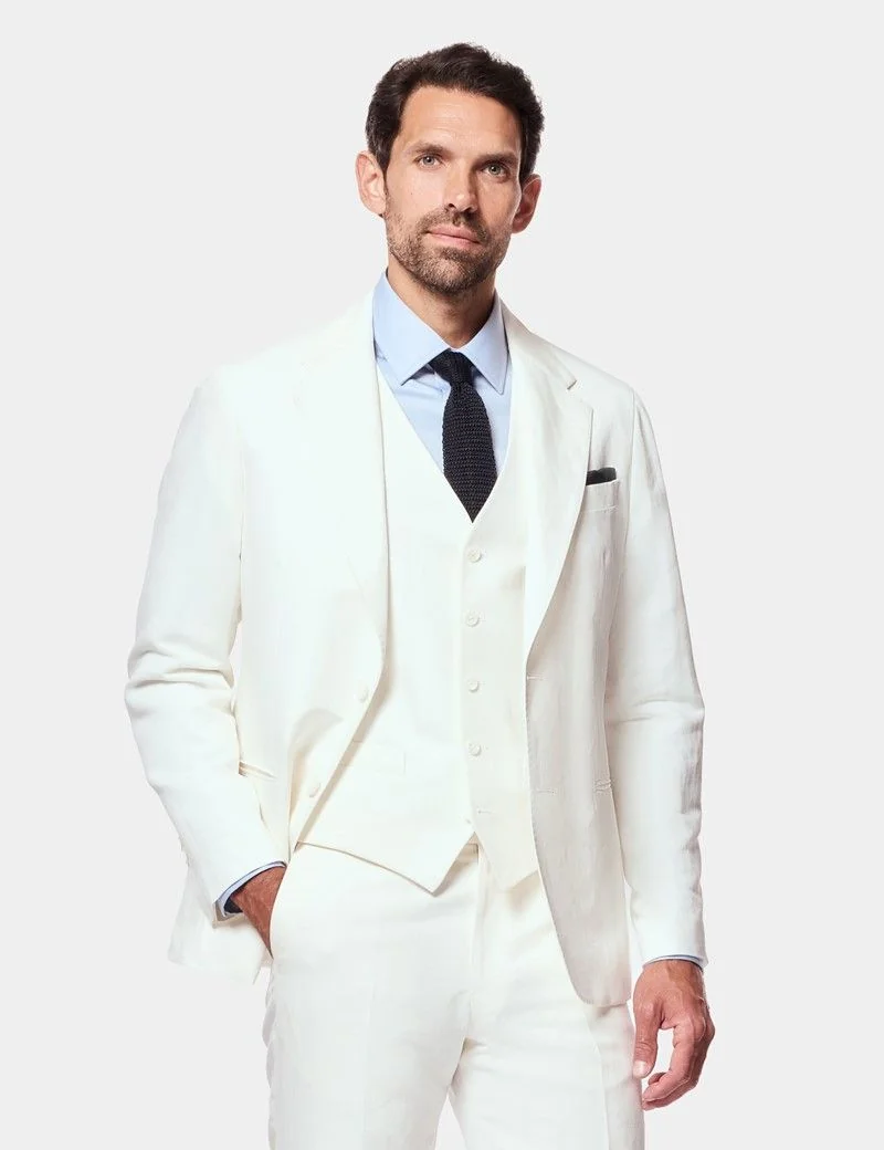 Tailored Fit White 1913 Suit thumbnail 8