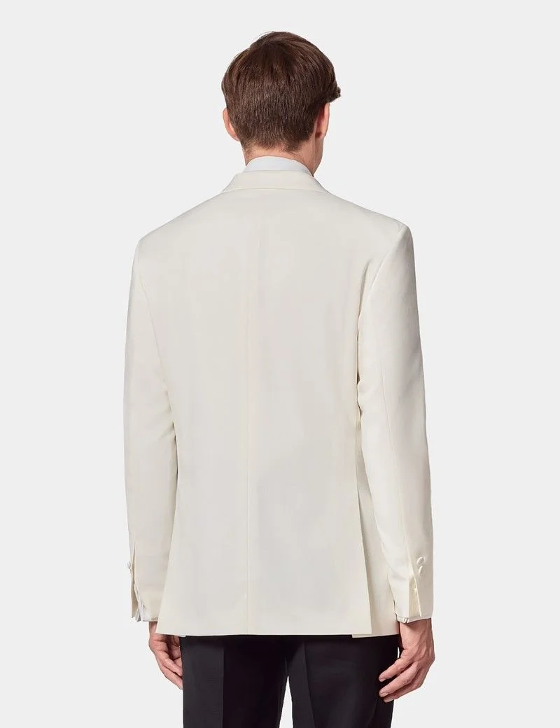 Tailored Fit White 1913 Tuxedo Jacket thumbnail 6