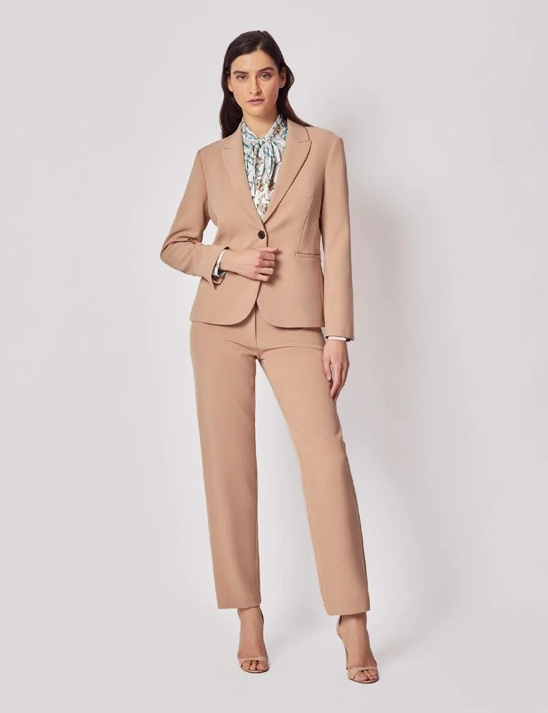 Taupe Suit Trousers thumbnail 5