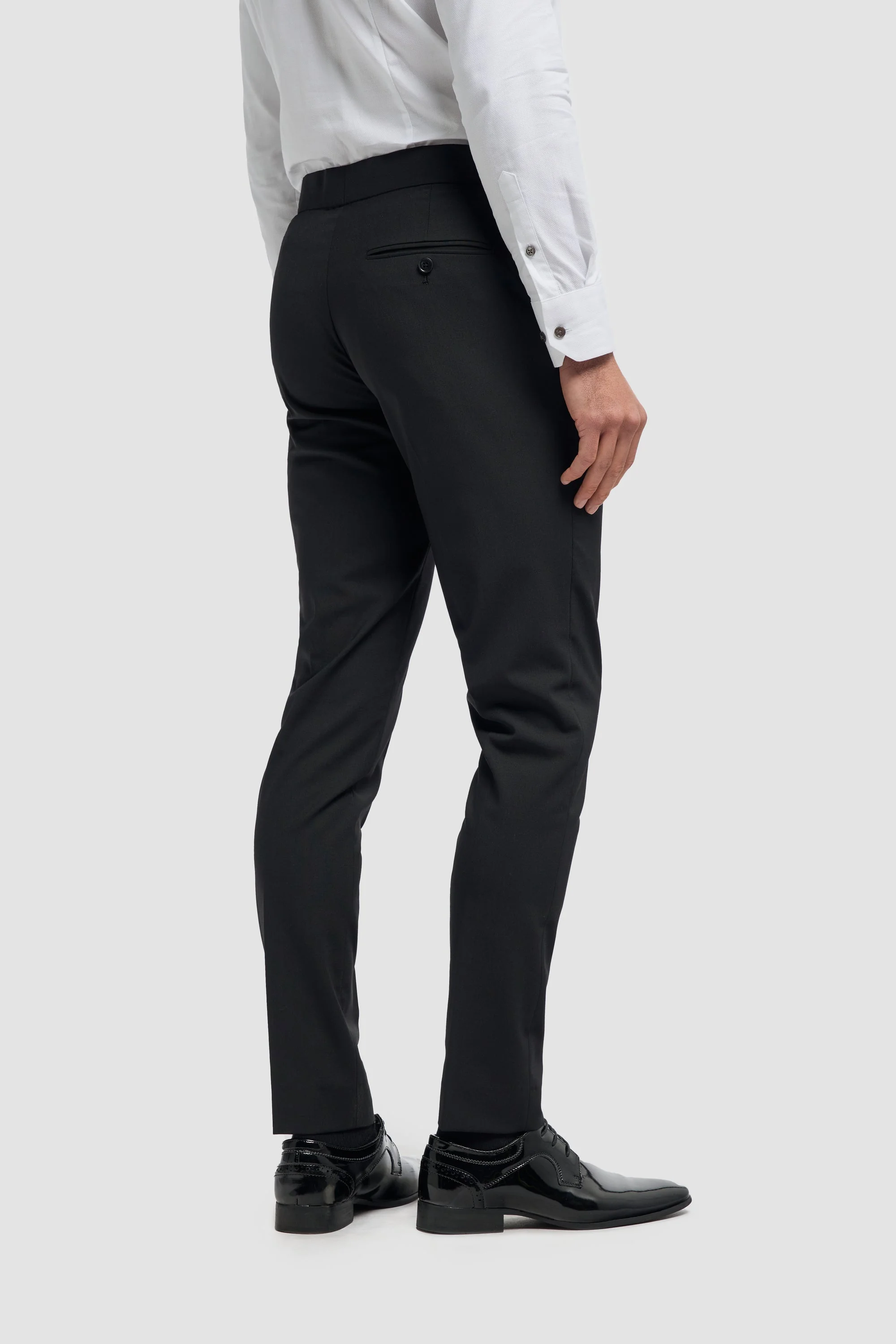 Aspen Black Double Breasted Two Piece Suit thumbnail 9