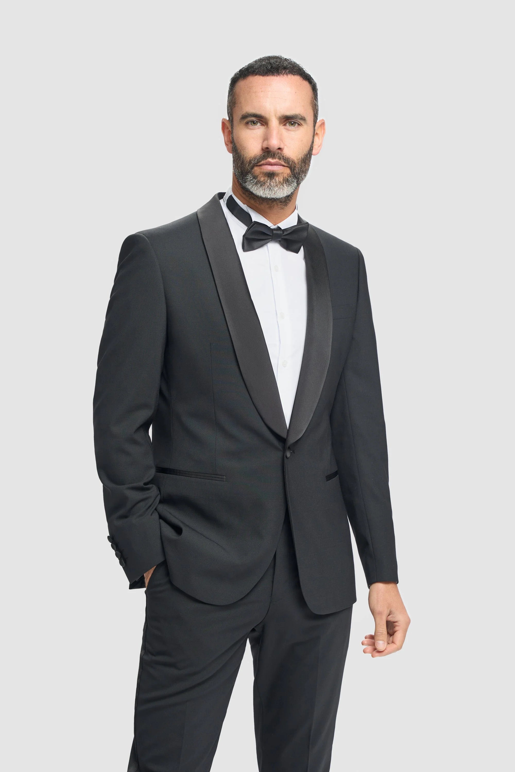 Aspen Black Two Piece Suit thumbnail 2