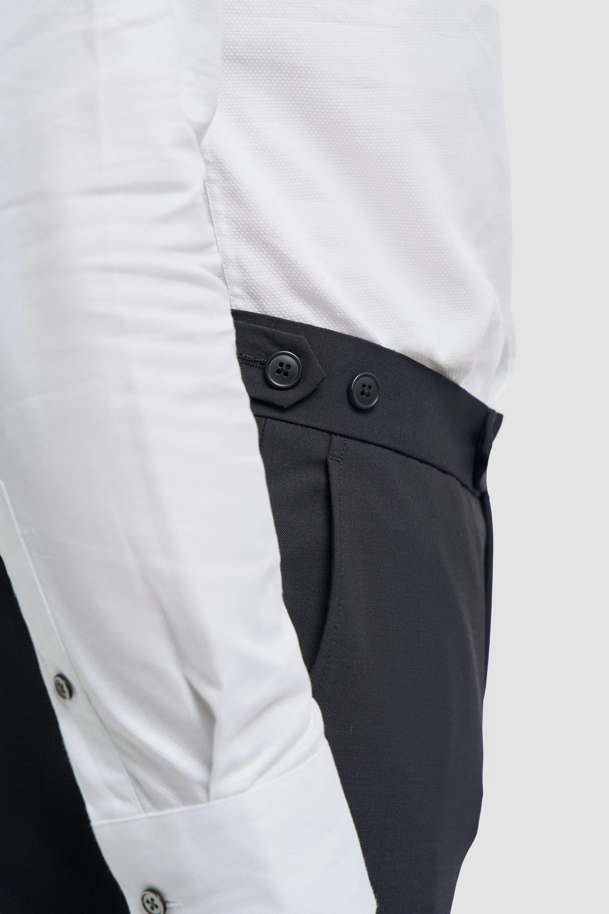 Aspen Midnight Navy Double Breasted Two Piece Suit thumbnail 8