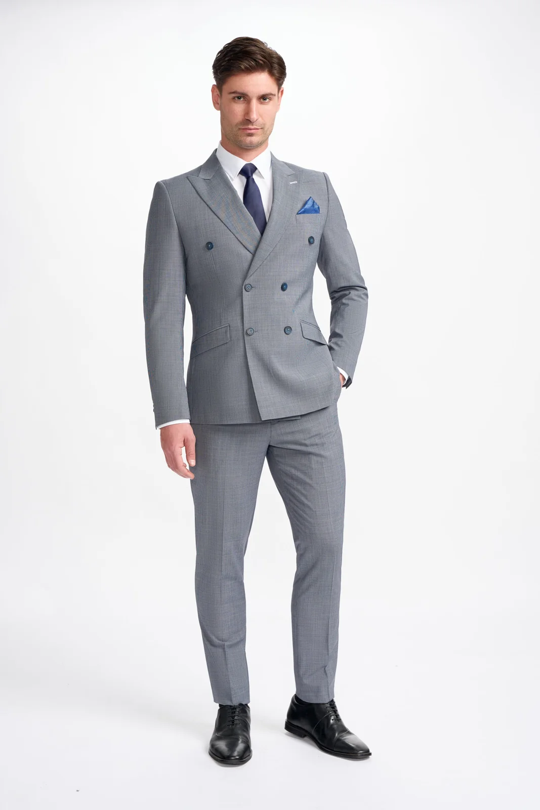 Bond Puppy Tooth Double Breasted Two Piece Suit primary image