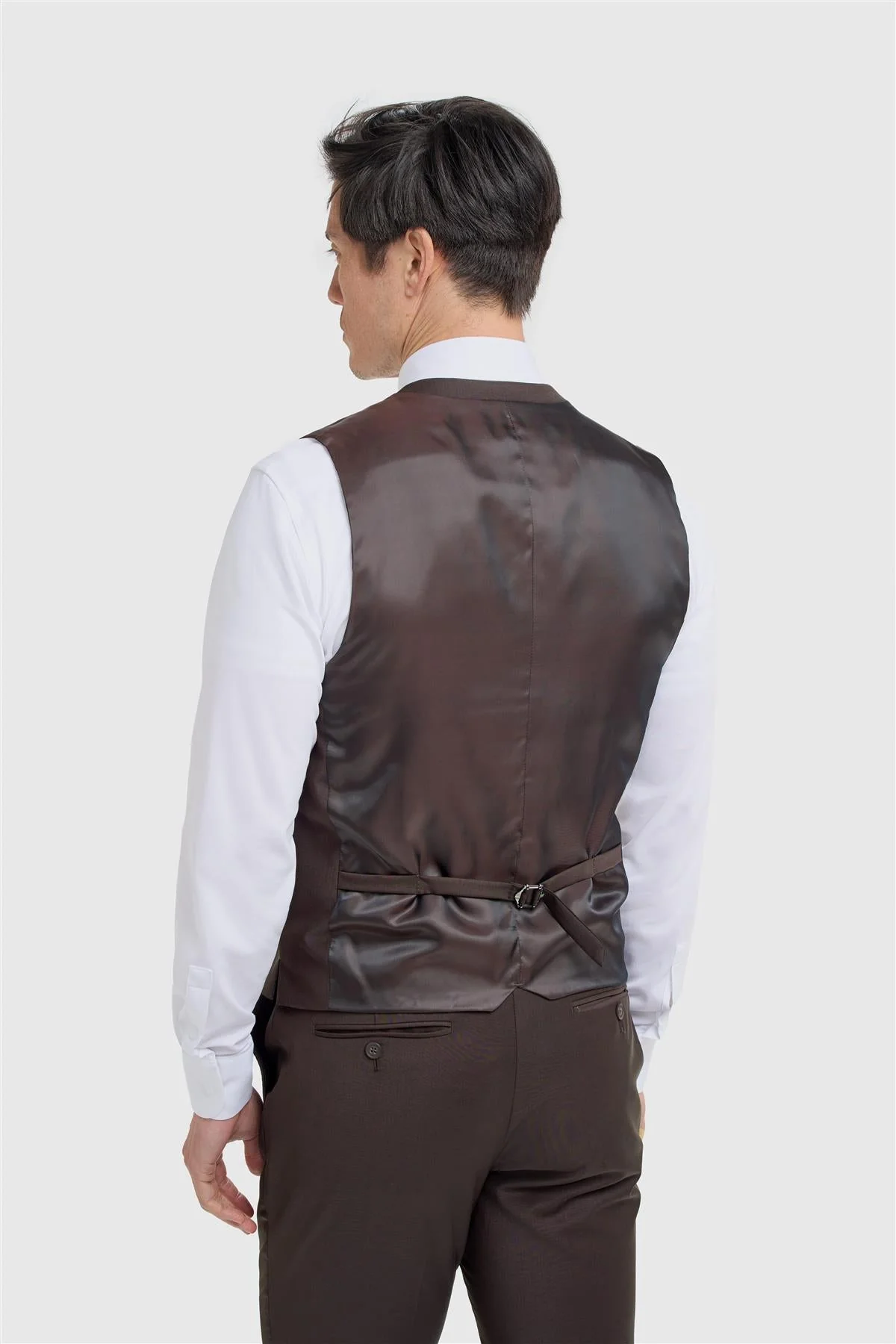 Bond Wool Rich Auburn Three Piece Suit thumbnail 4
