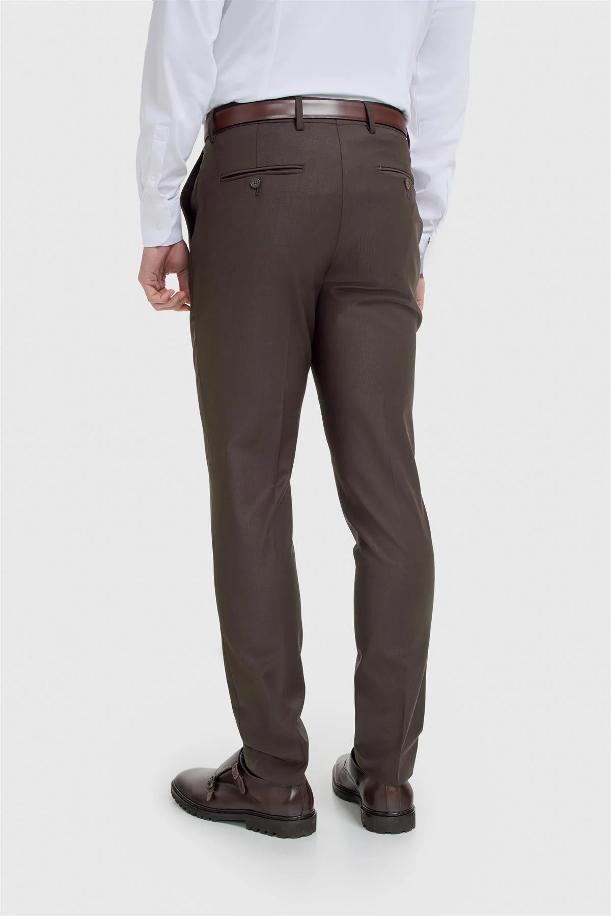 Bond Wool Rich Auburn Three Piece Suit thumbnail 6