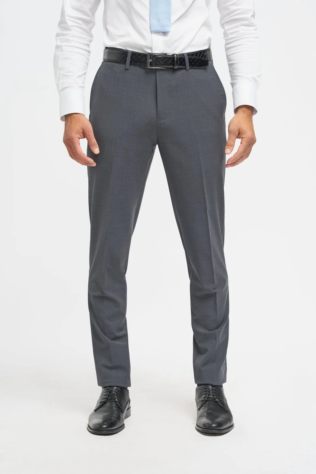 Bond Wool Rich Charcoal Three Piece Suit thumbnail 7