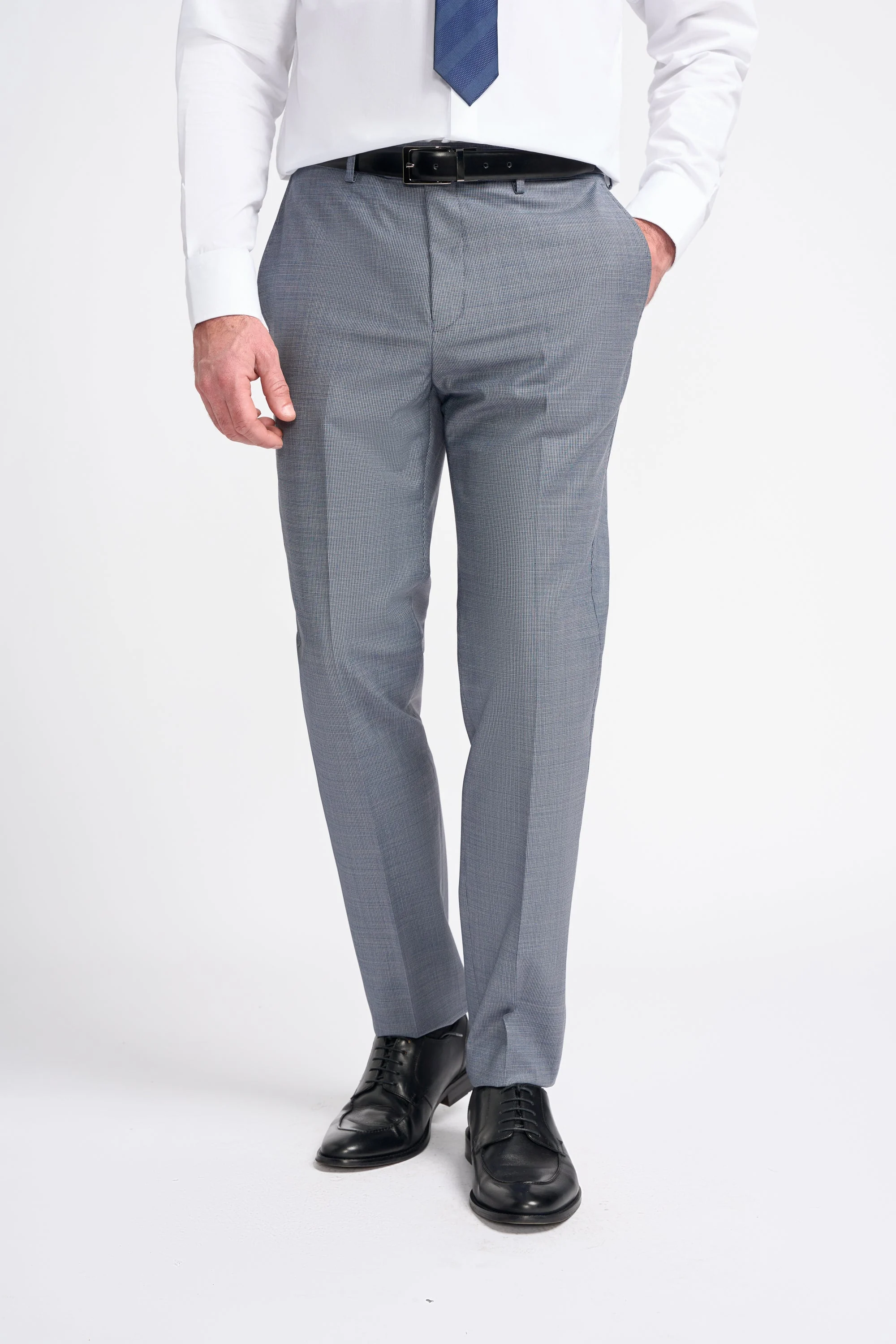 Bond Wool Rich Puppy Tooth Three Piece Suit thumbnail 9