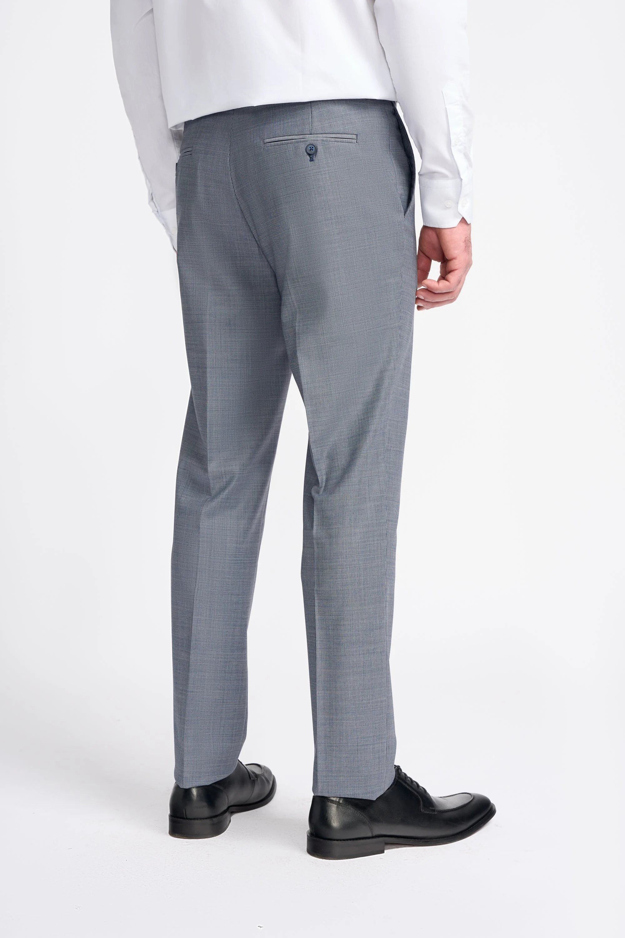 Bond Wool Rich Puppy Tooth Three Piece Suit thumbnail 10