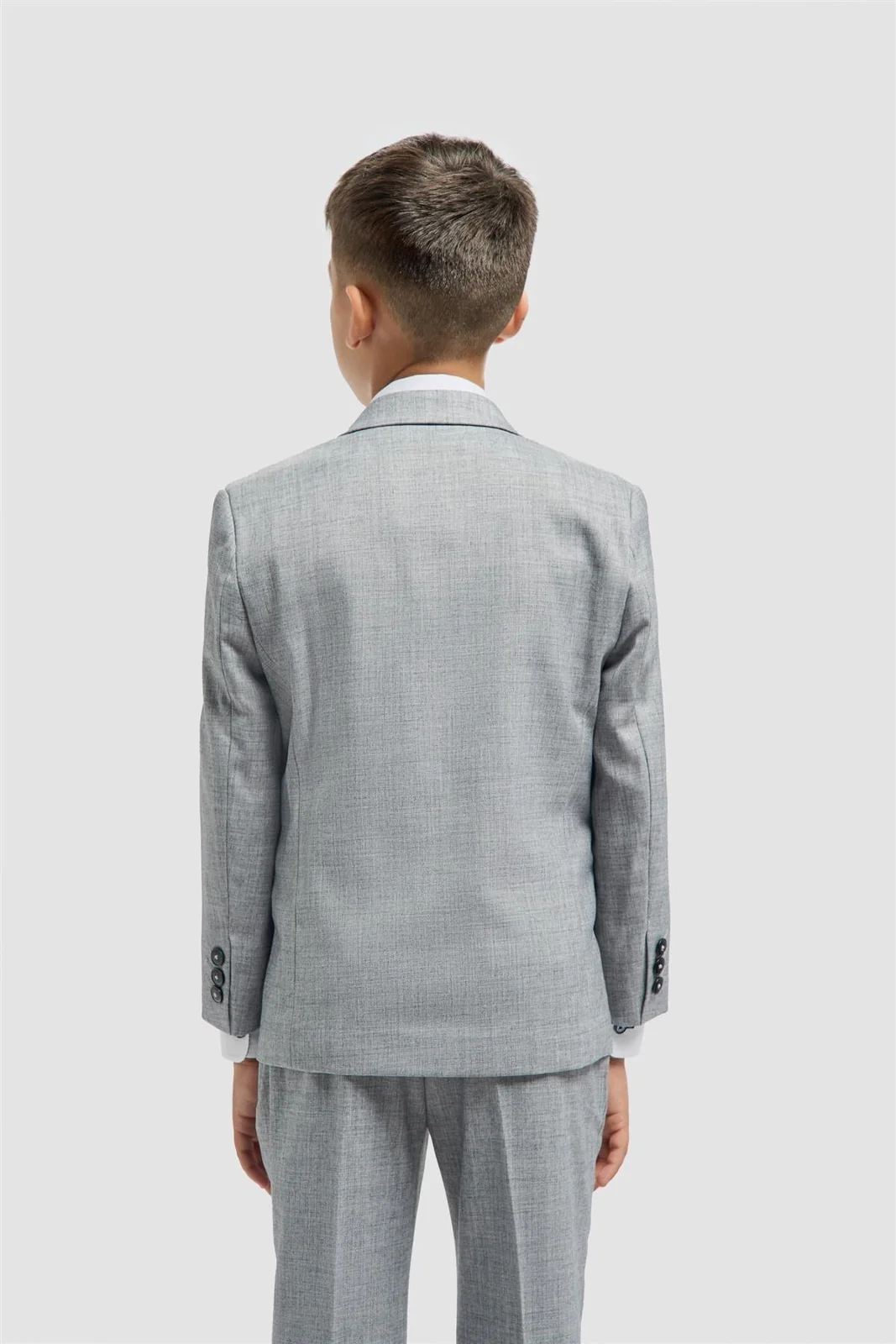 Boys Malibu Grey Suit thumbnail 3