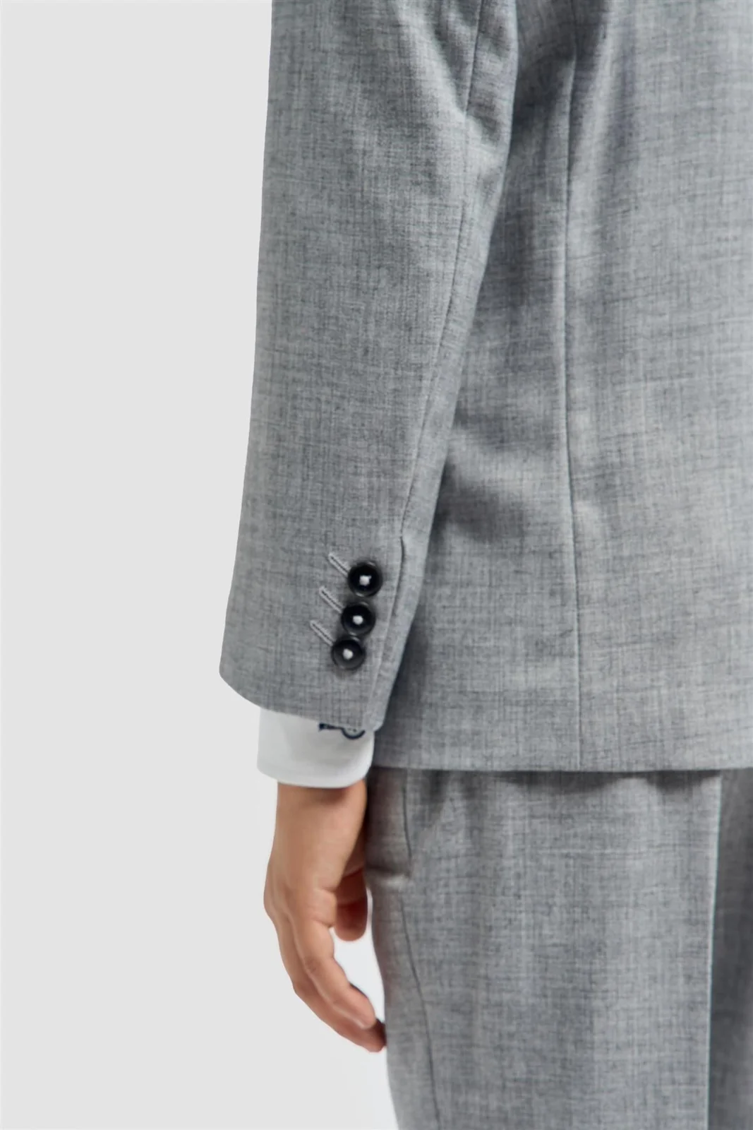 Boys Malibu Grey Suit thumbnail 4