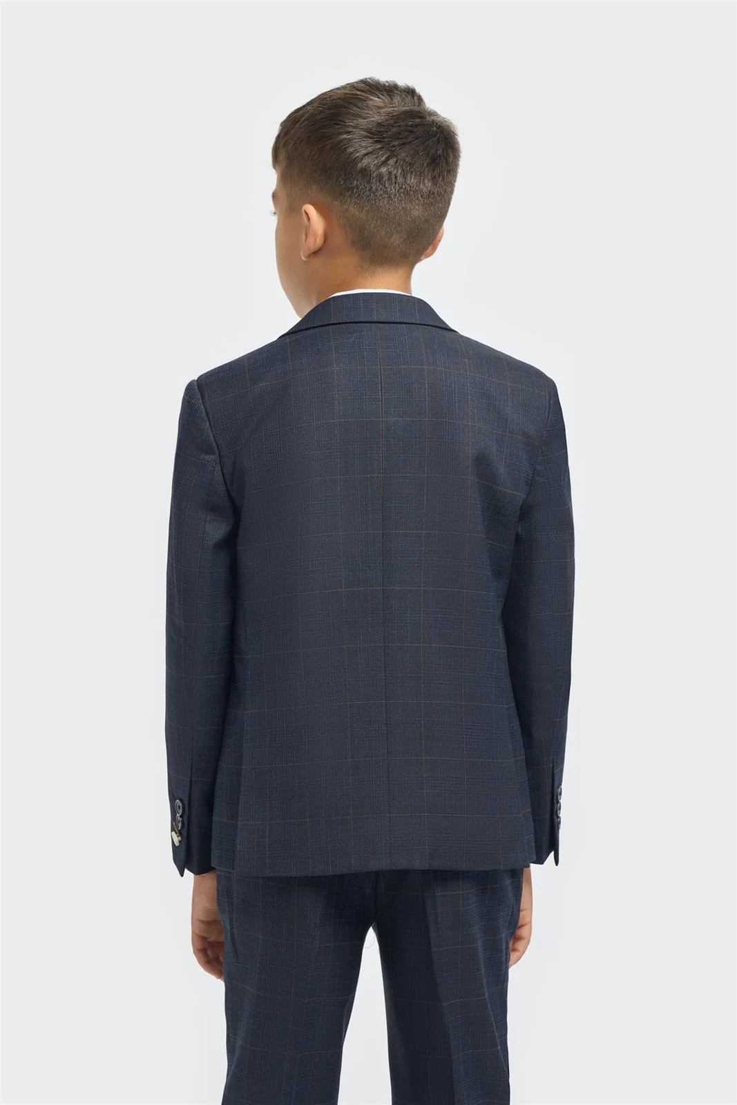 Boys Torino Navy Suit thumbnail 4