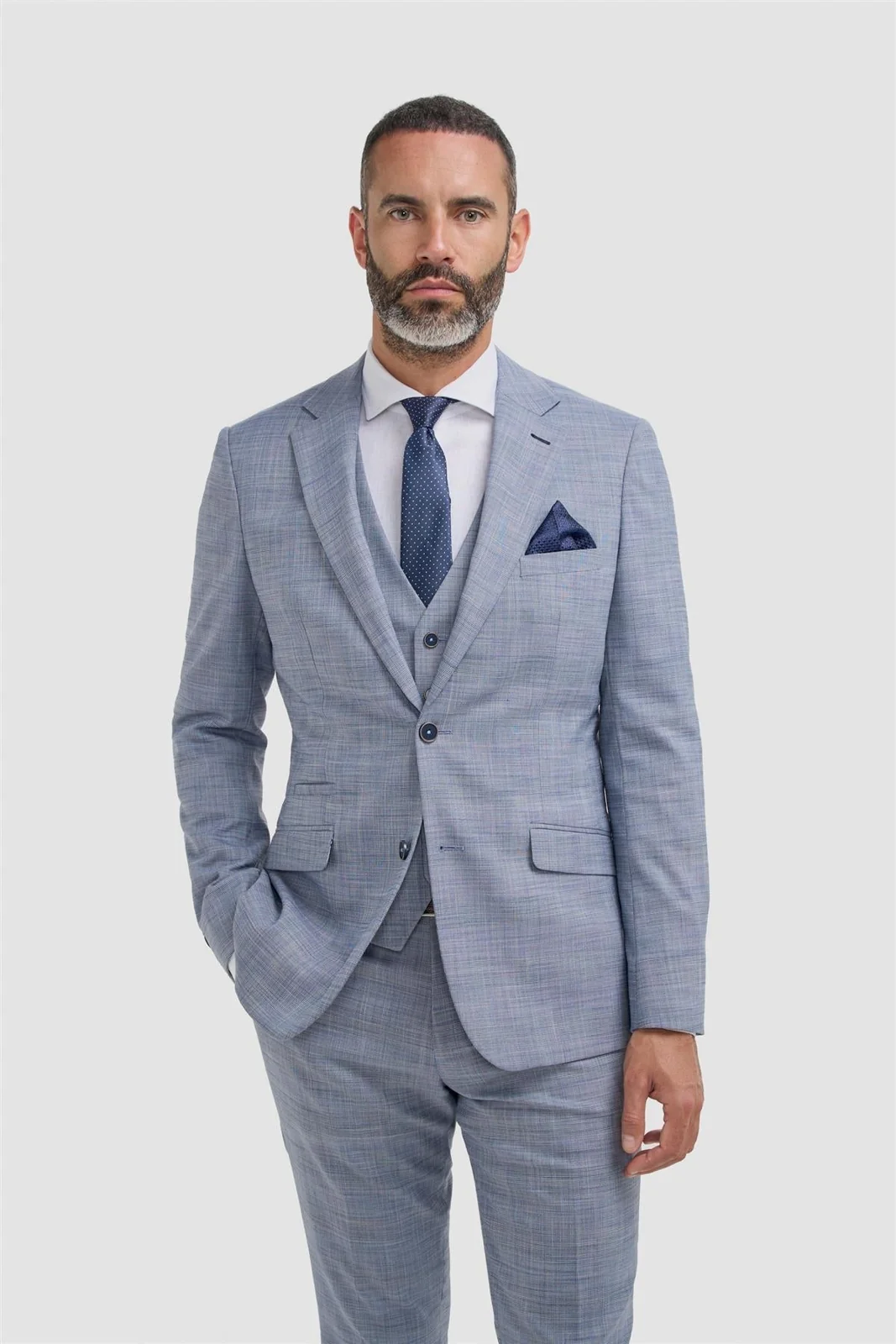 Camden Blue Three Piece Suit thumbnail 2