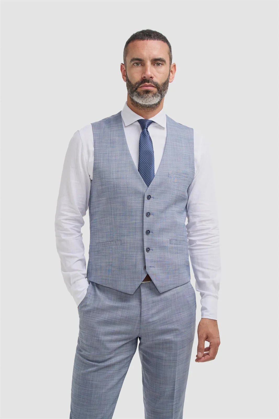 Camden Blue Three Piece Suit thumbnail 4