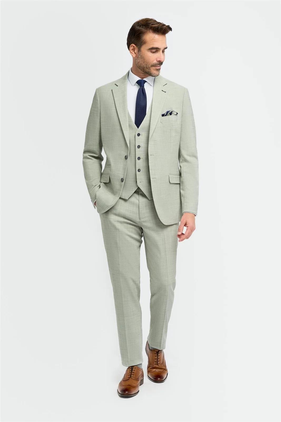Camden Sage Three Piece Suit primary image