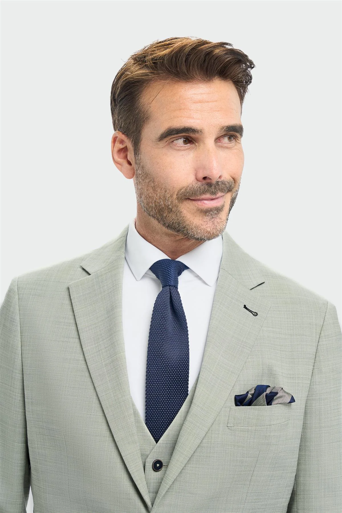 Camden Sage Three Piece Suit thumbnail 3