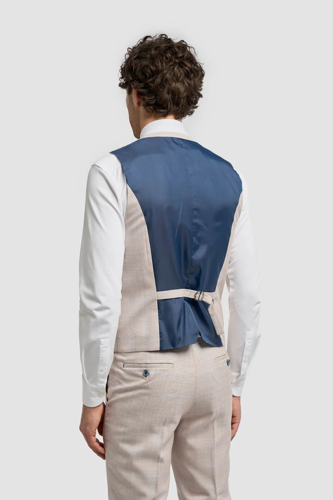 Caridi Beige Waistcoat thumbnail 3