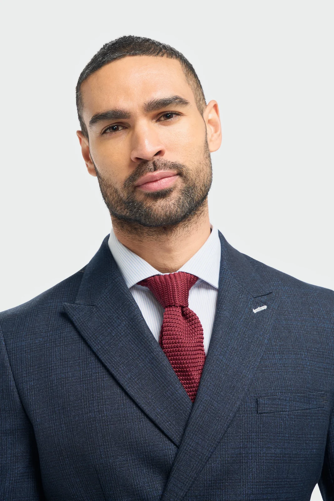 Caridi Navy Double Breasted Two Piece Suit thumbnail 3