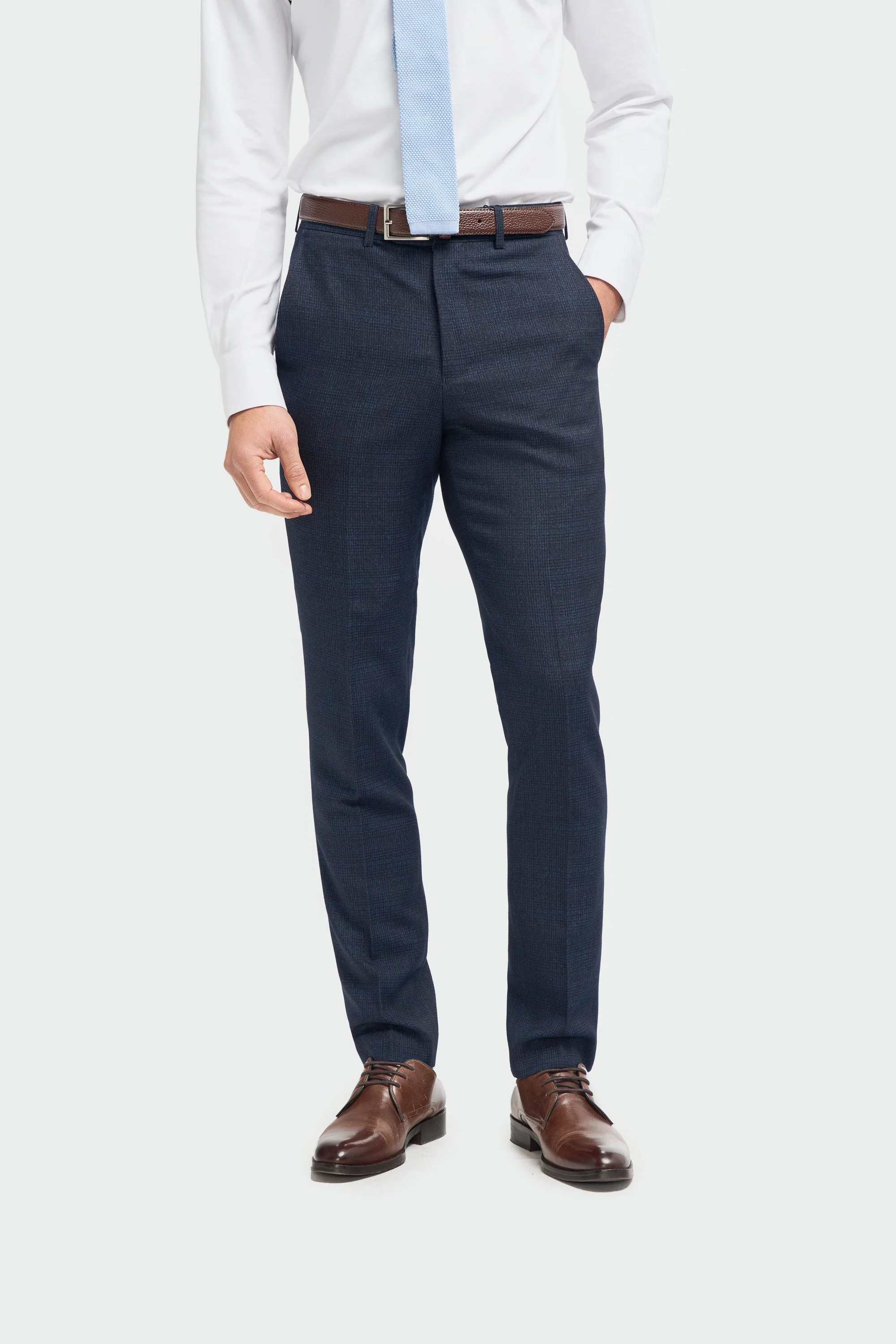 Caridi Navy Double Breasted Two Piece Suit thumbnail 6