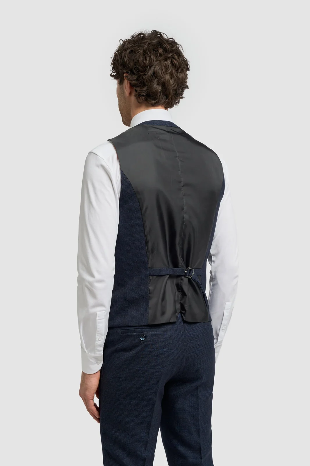 Caridi Navy Waistcoat thumbnail 3